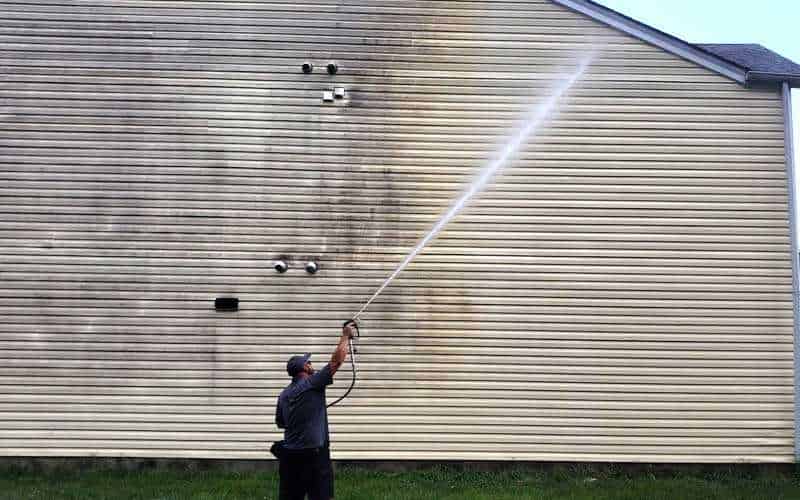 Soft washing residential properties