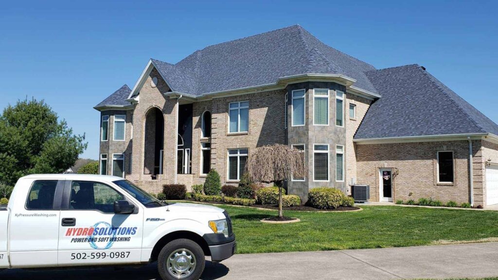 Power washing Soft Washing