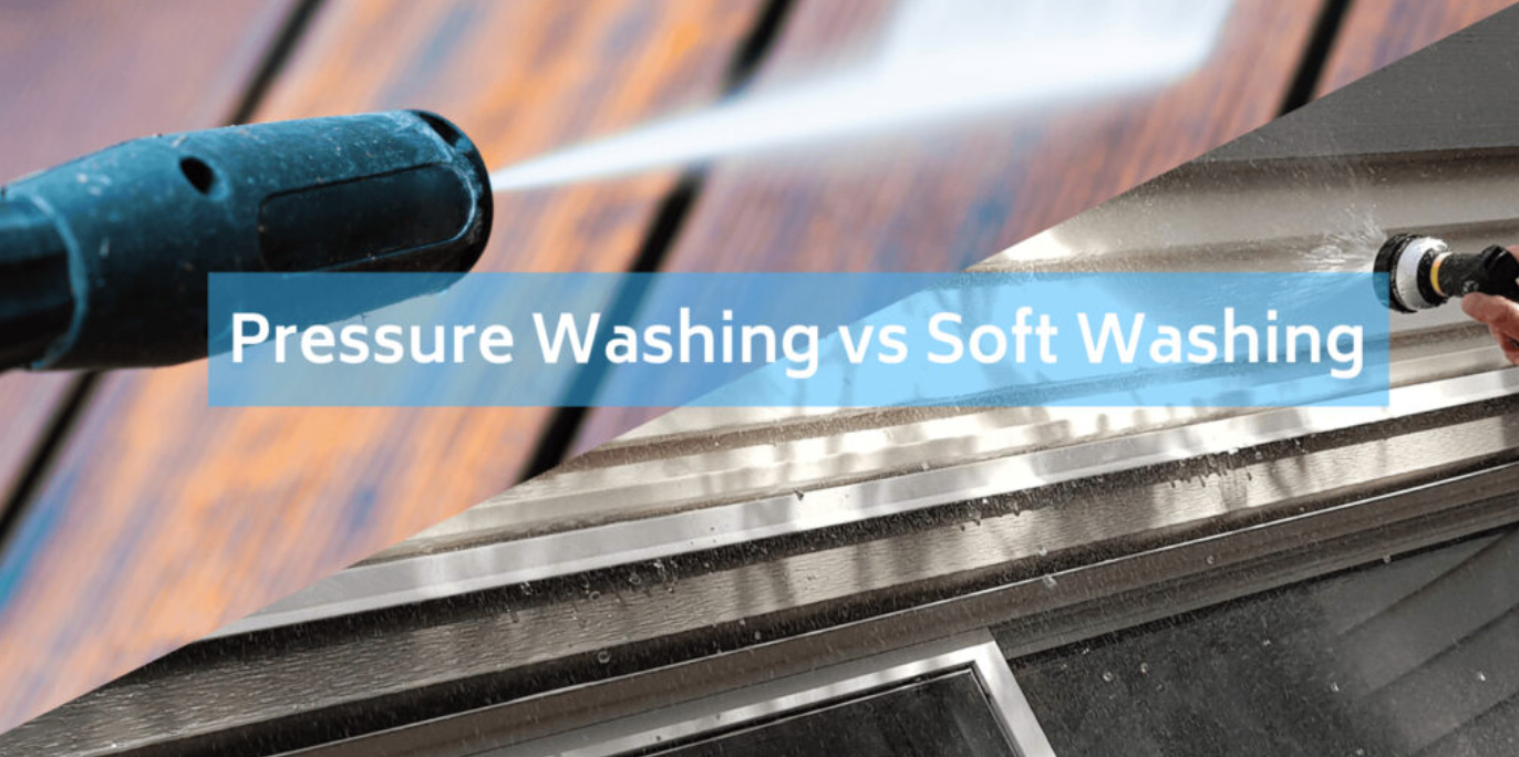 Soft Wash vs Pressure Wash