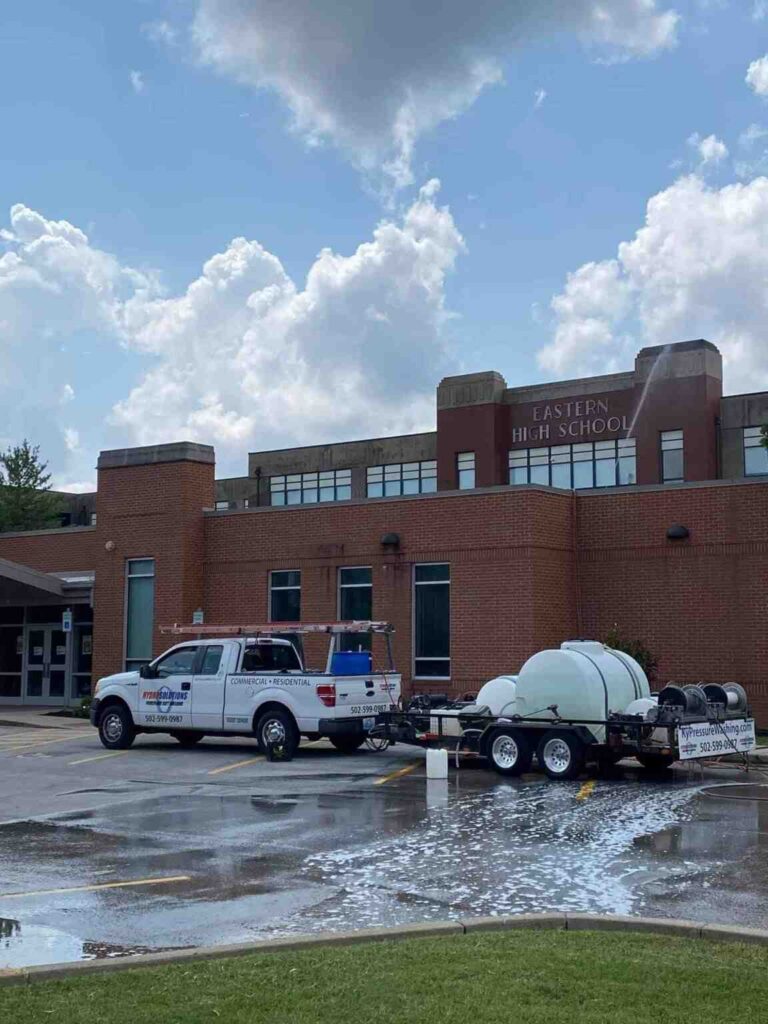 Hydro Solutions Power And Soft Washing at Eastern High School